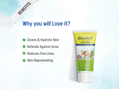 Blissglo-S Skin Rejuvenating Face Wash