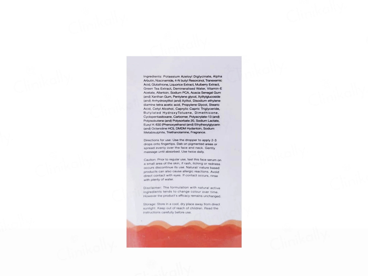 Blissglo Depigmenting Face Serum