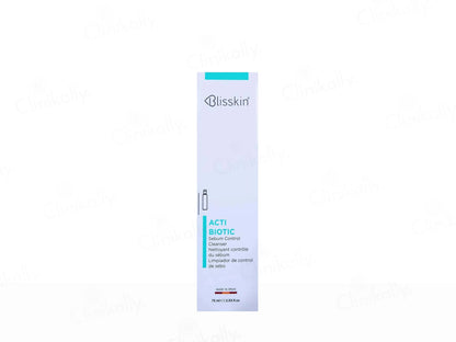 Blisskin Acti Biotic Sebum Control Cleanser