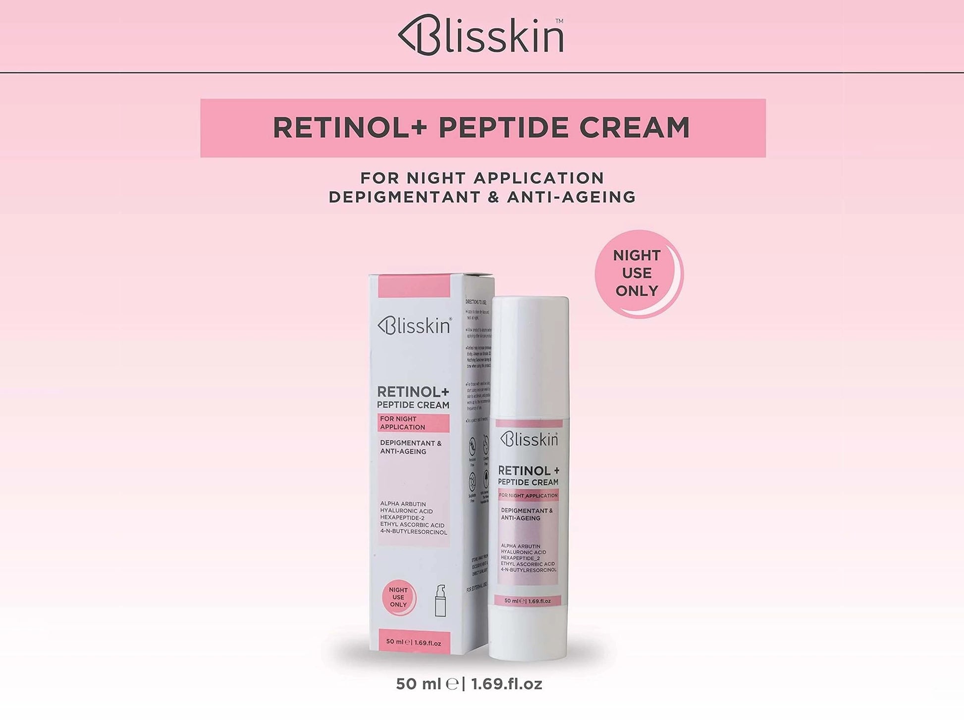 Blisskin Retinol Peptide Cream