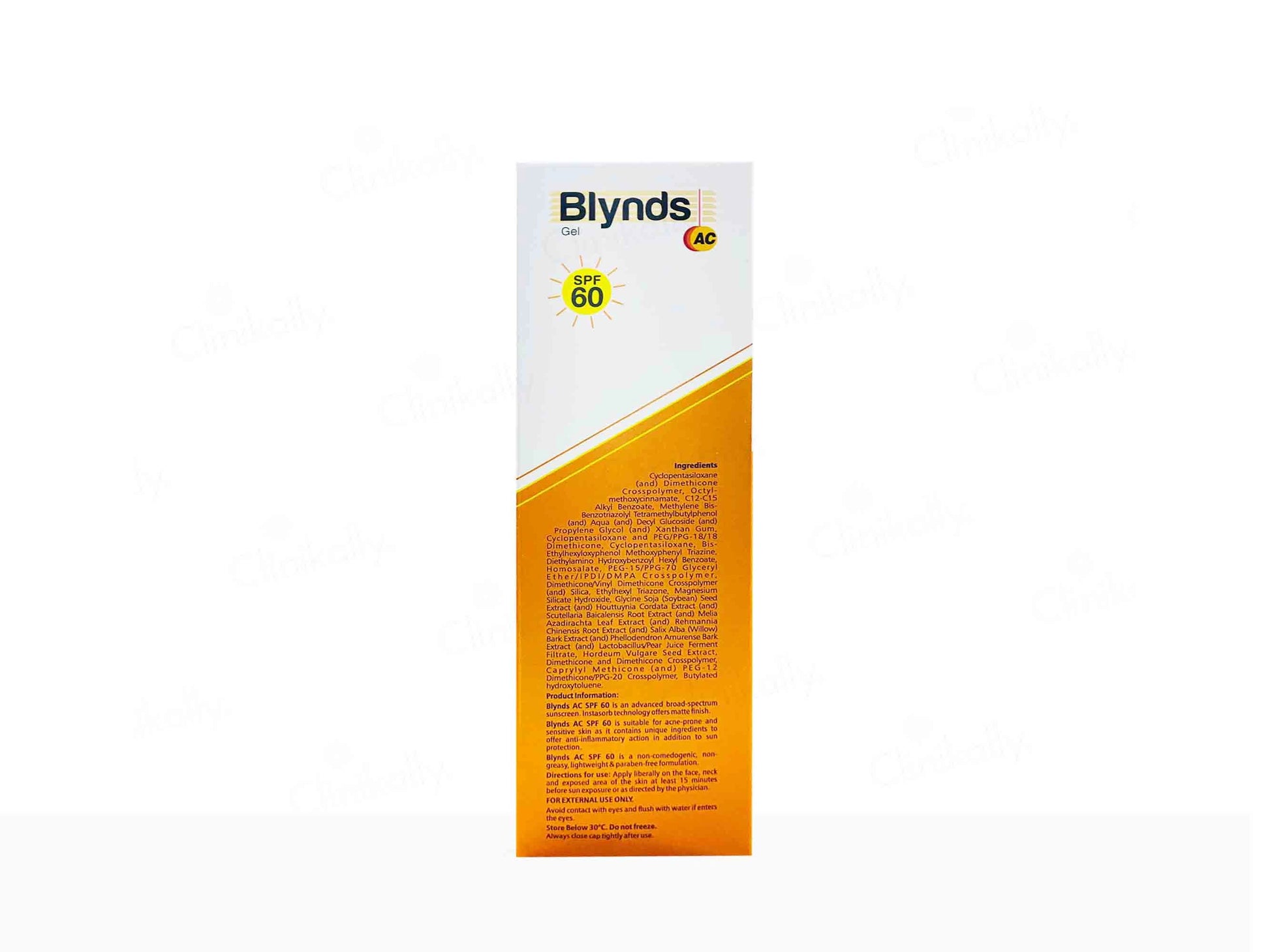 Blynds AC Sunscreen Gel SPF 60 PA
