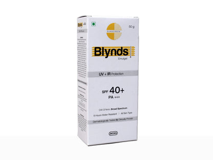 Blynds Emulgel Sunscreen SPF 40 PA