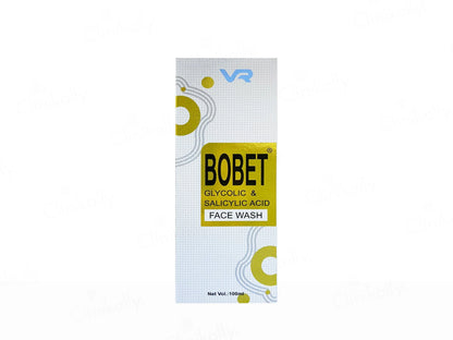 Bobet Glycolic and  Salicylic Acid Face Wash