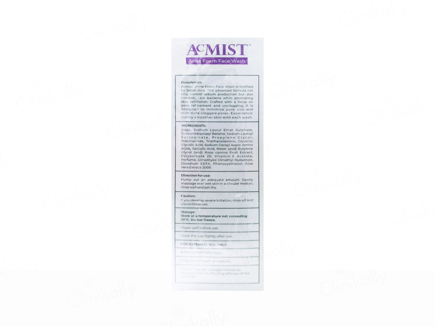 Brinton Acmist Acne Foam Face Wash
