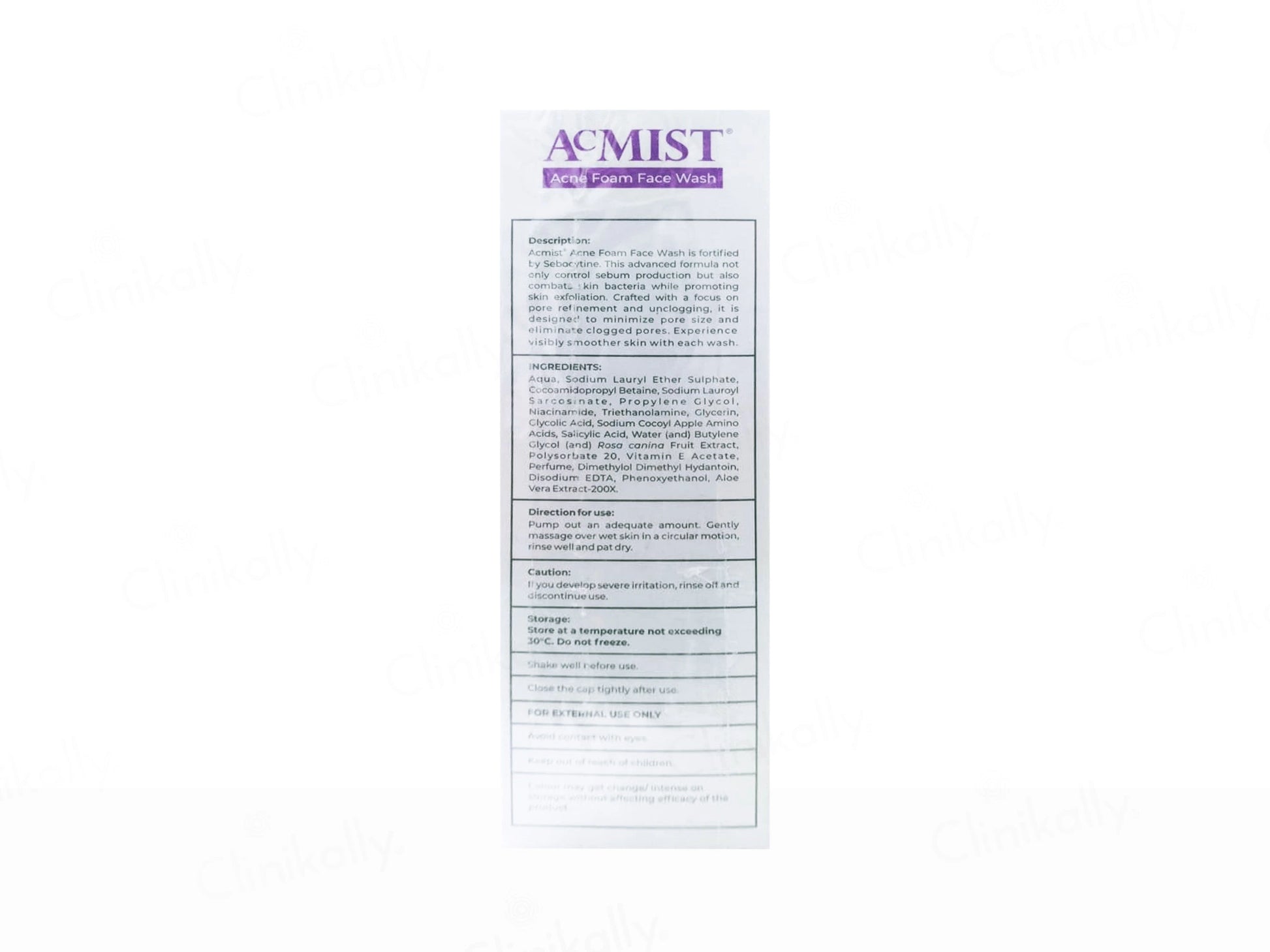 Brinton Acmist Acne Foam Face Wash