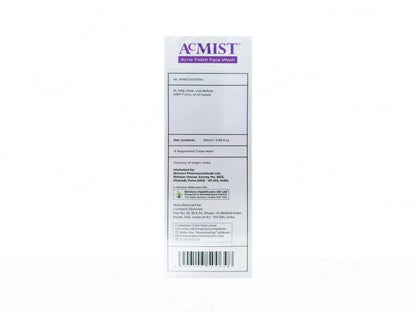 Brinton Acmist Acne Foam Face Wash