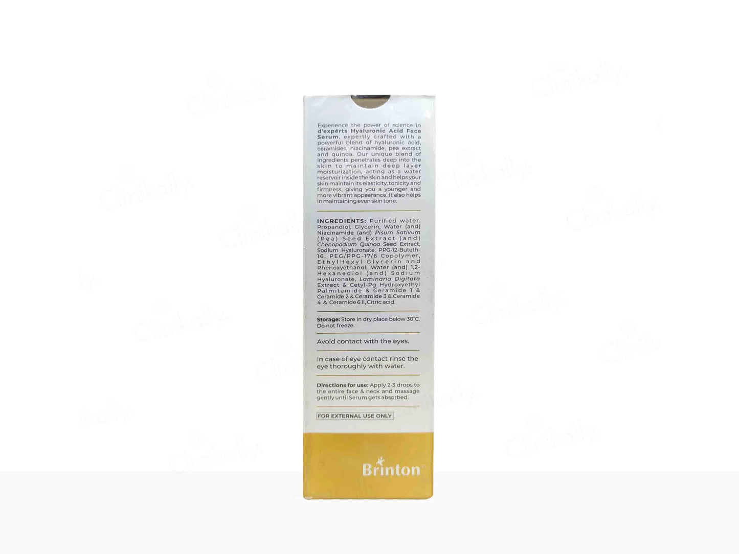 Brinton D'experts Hyaluronic Acid Face Serum