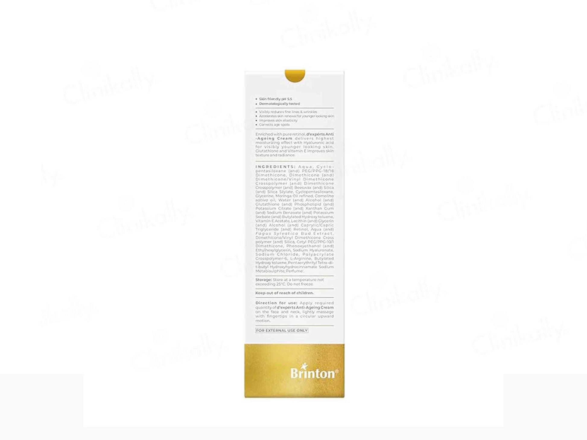 Brinton D'experts Night Repair Cream