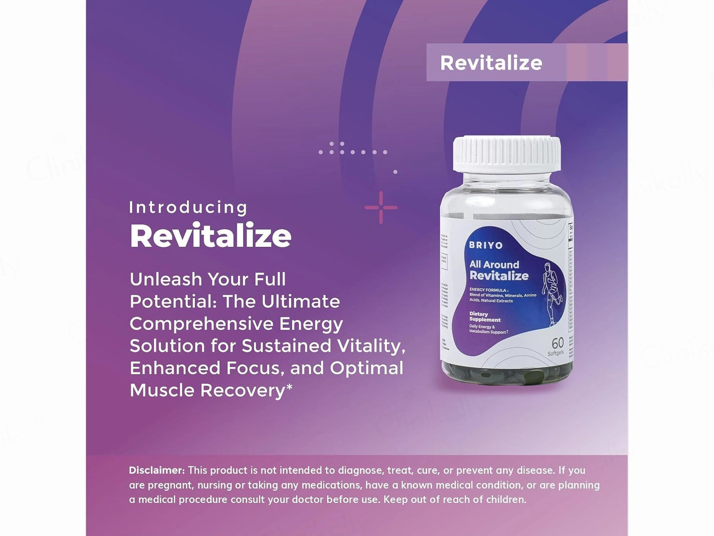 Briyo All Around Revitalize Dietary Supplement Capsule