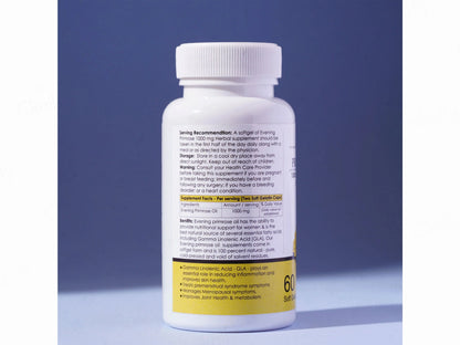 Briyo Evening Primrose Oil 1000 mg Dietary Supplement Capsule