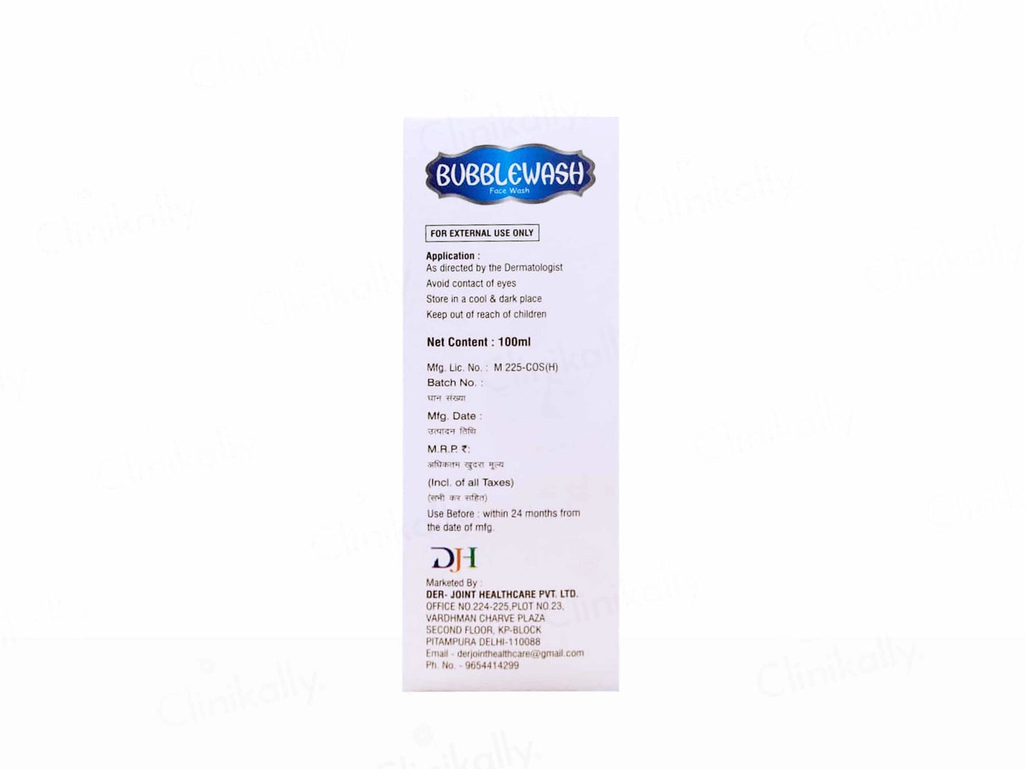 Bubblewash Face Wash