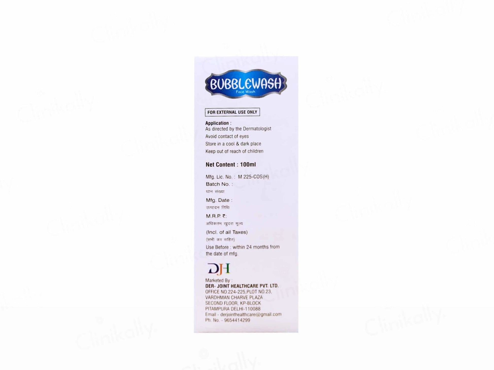 Bubblewash Face Wash