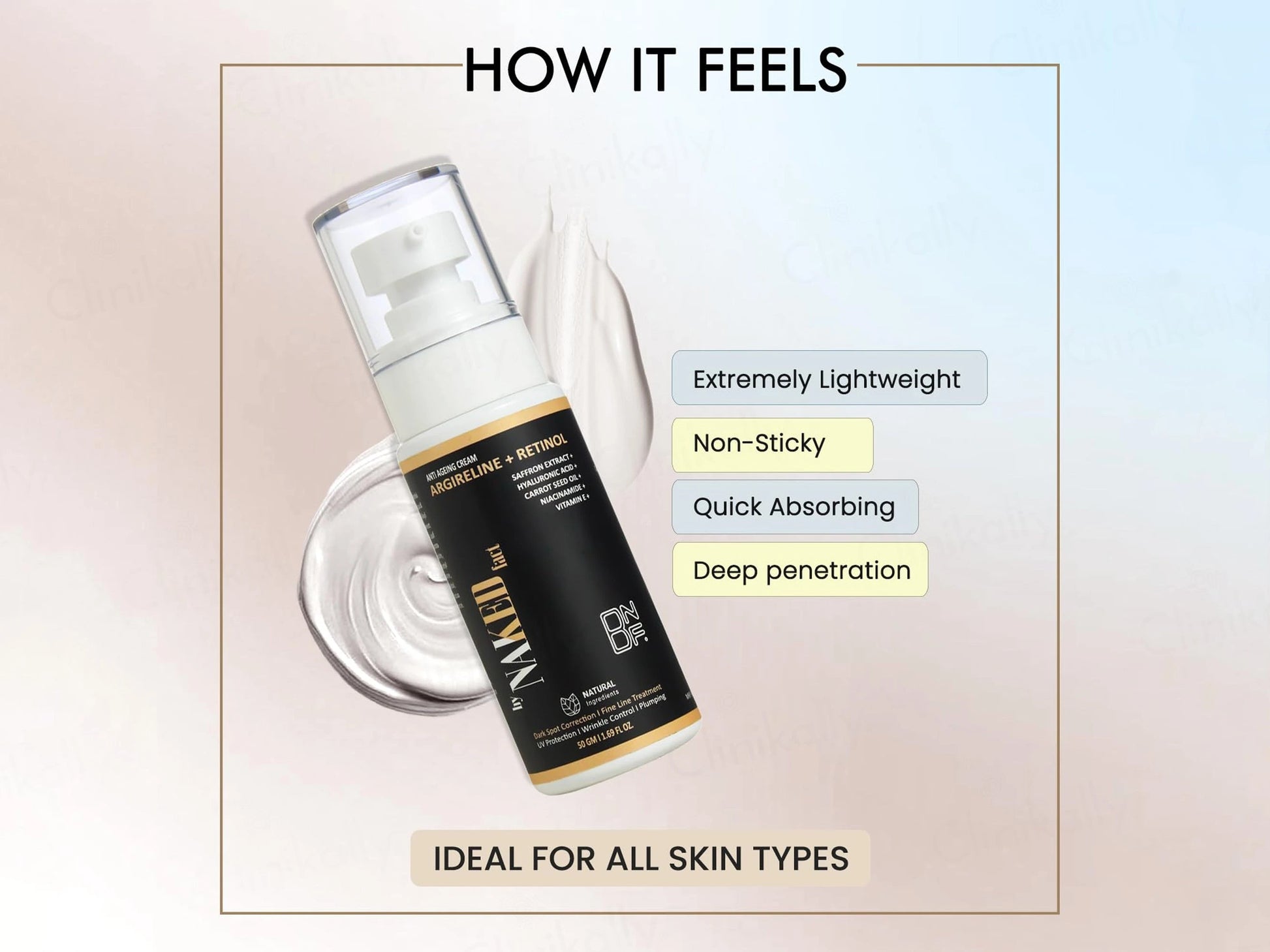 By Naked Fact Argireline  Retinol Anti Ageing Cream