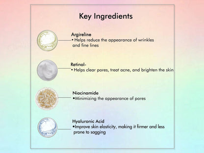 By Naked Fact Argireline  Squalene Anti Aging Serum
