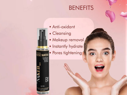 By Naked Fact Devinepure Pore Tightening and  Cleansing Rose Water