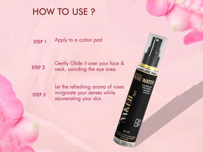 By Naked Fact Devinepure Pore Tightening and  Cleansing Rose Water