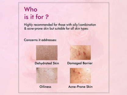 By Naked Fact Devinepure Pore Tightening and  Cleansing Rose Water