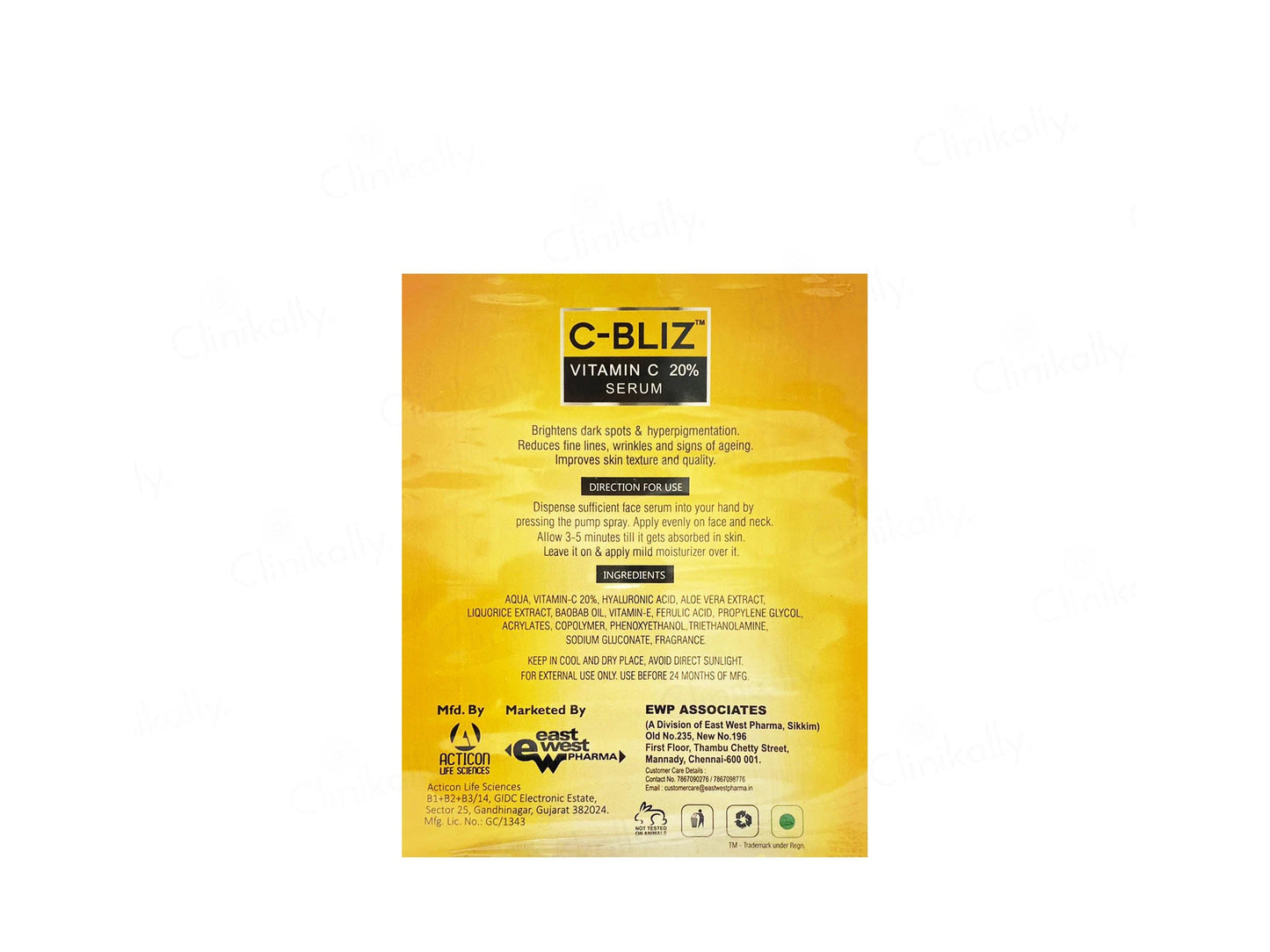 C-Bliz Vitamin C 20 Percent Serum