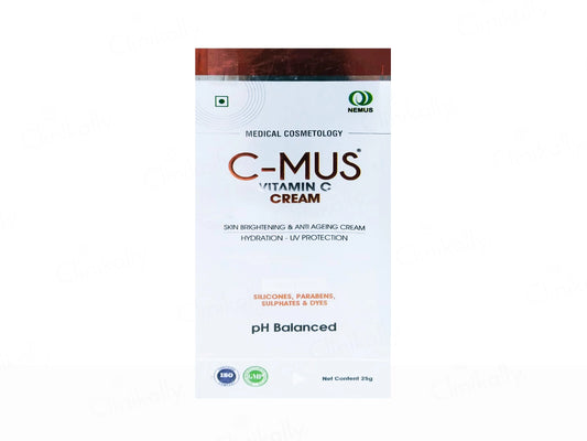 C-Mus Vitamin C Skin Brightening and  Anti-Ageing Cream
