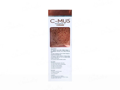 C-Mus Vitamin C Skin Brightening and  Anti-Ageing Cream