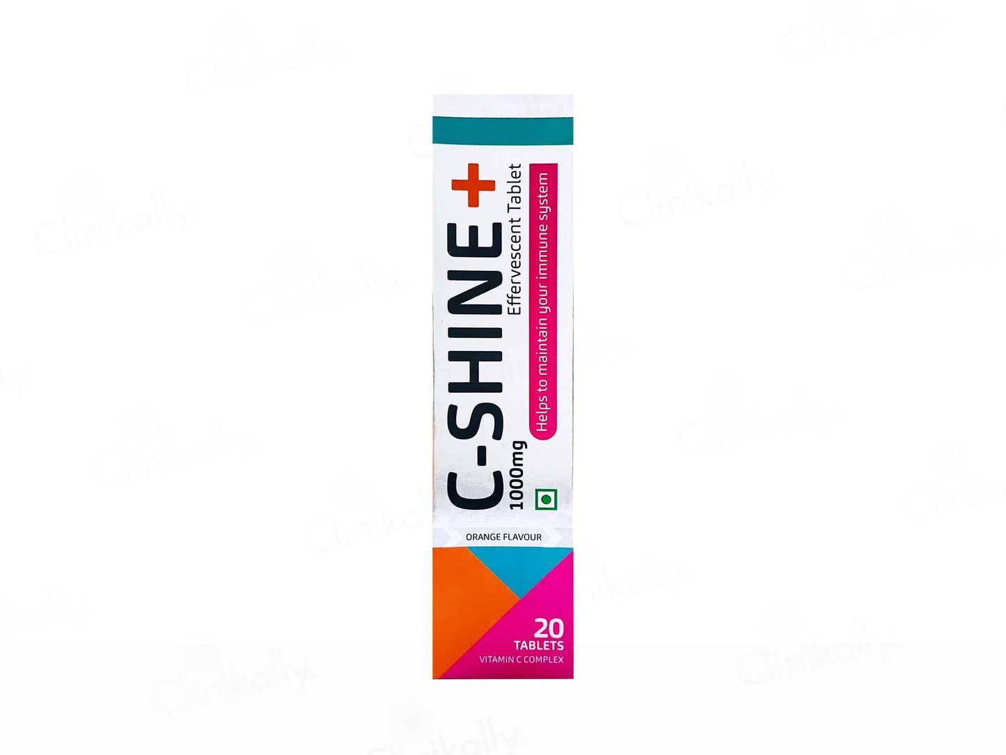 C-Shine 1000mg Effervescent Tablet - Orange Flavour