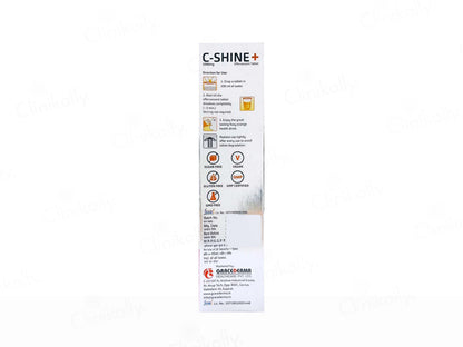 C-Shine 1000mg Effervescent Tablet - Orange Flavour