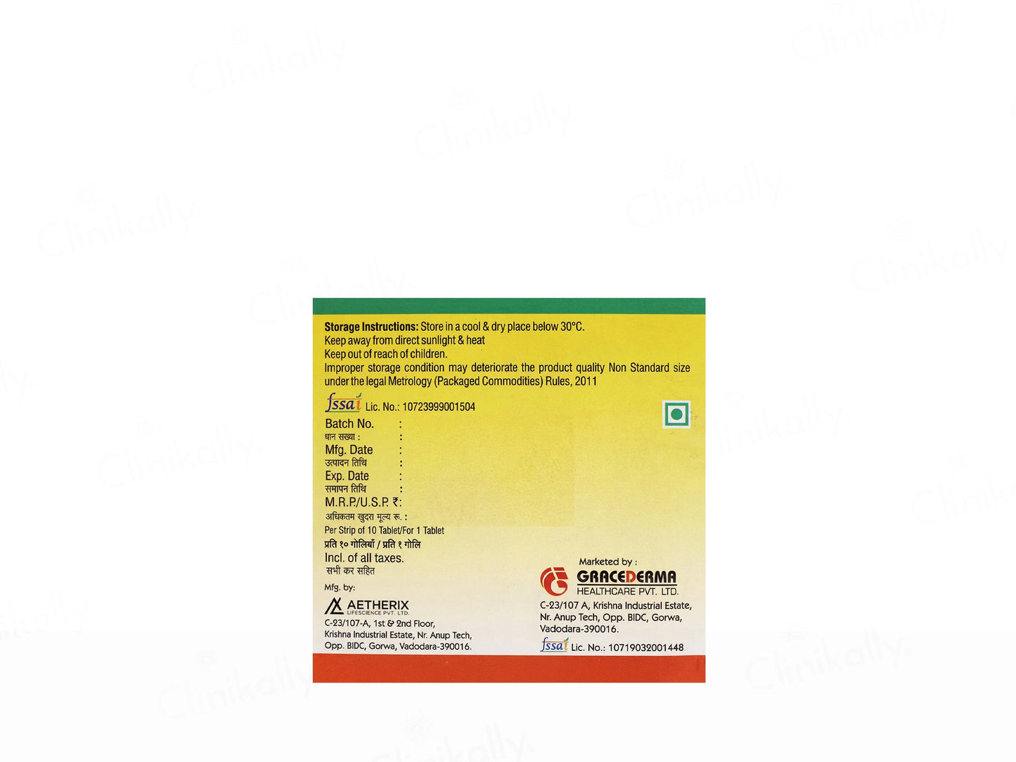 C-Shine Vitamin C 1000mg Nutraceutical Tablet
