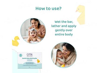 CITTA Baby and  Kids Gentle Bathing Bar