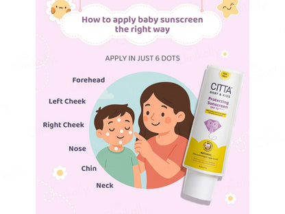 CITTA Baby and  Kids Natural Protecting Sunscreen SPF 70 PA