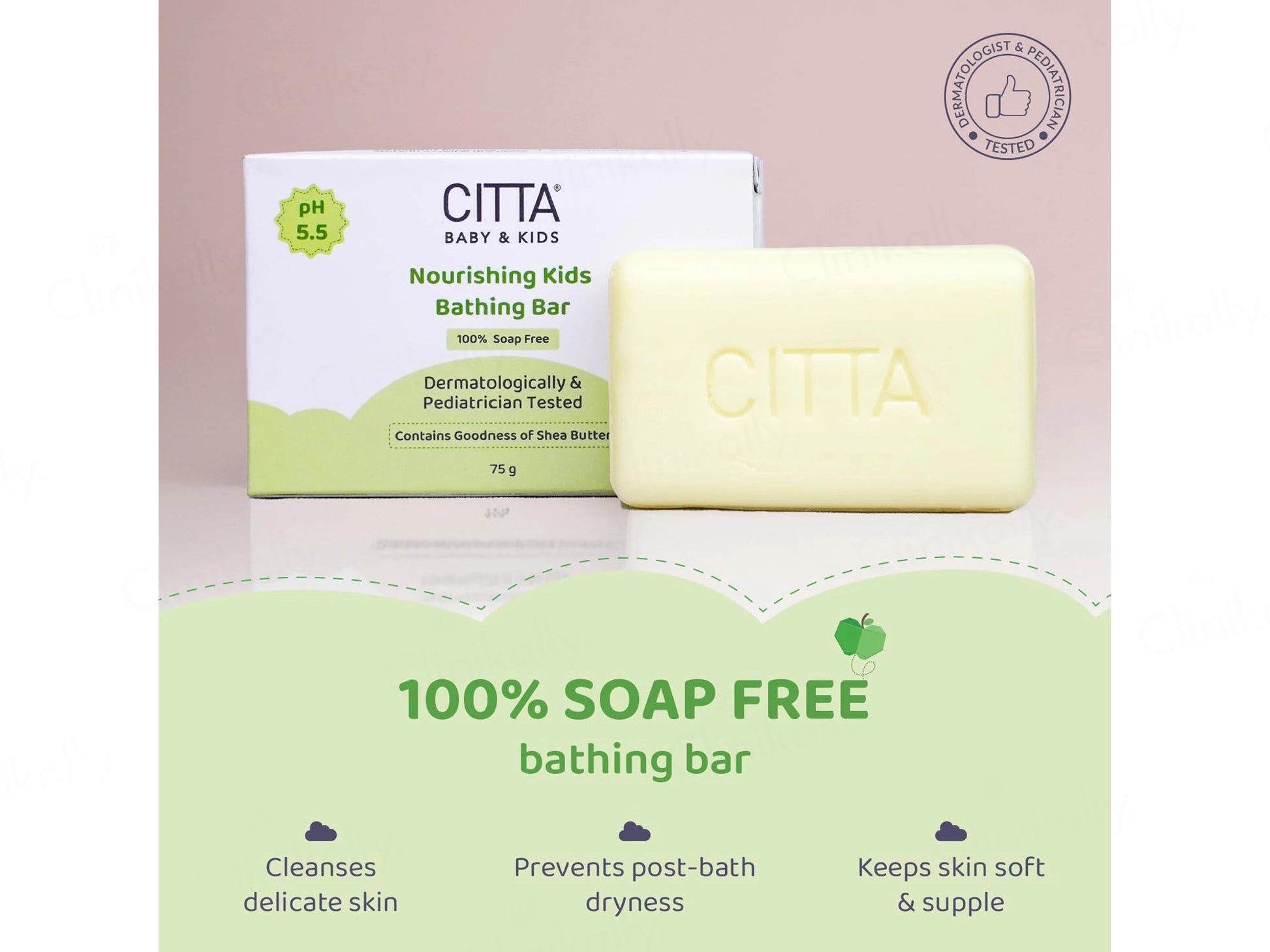 CITTA Baby and  Kids Nourishing Bathing Bar