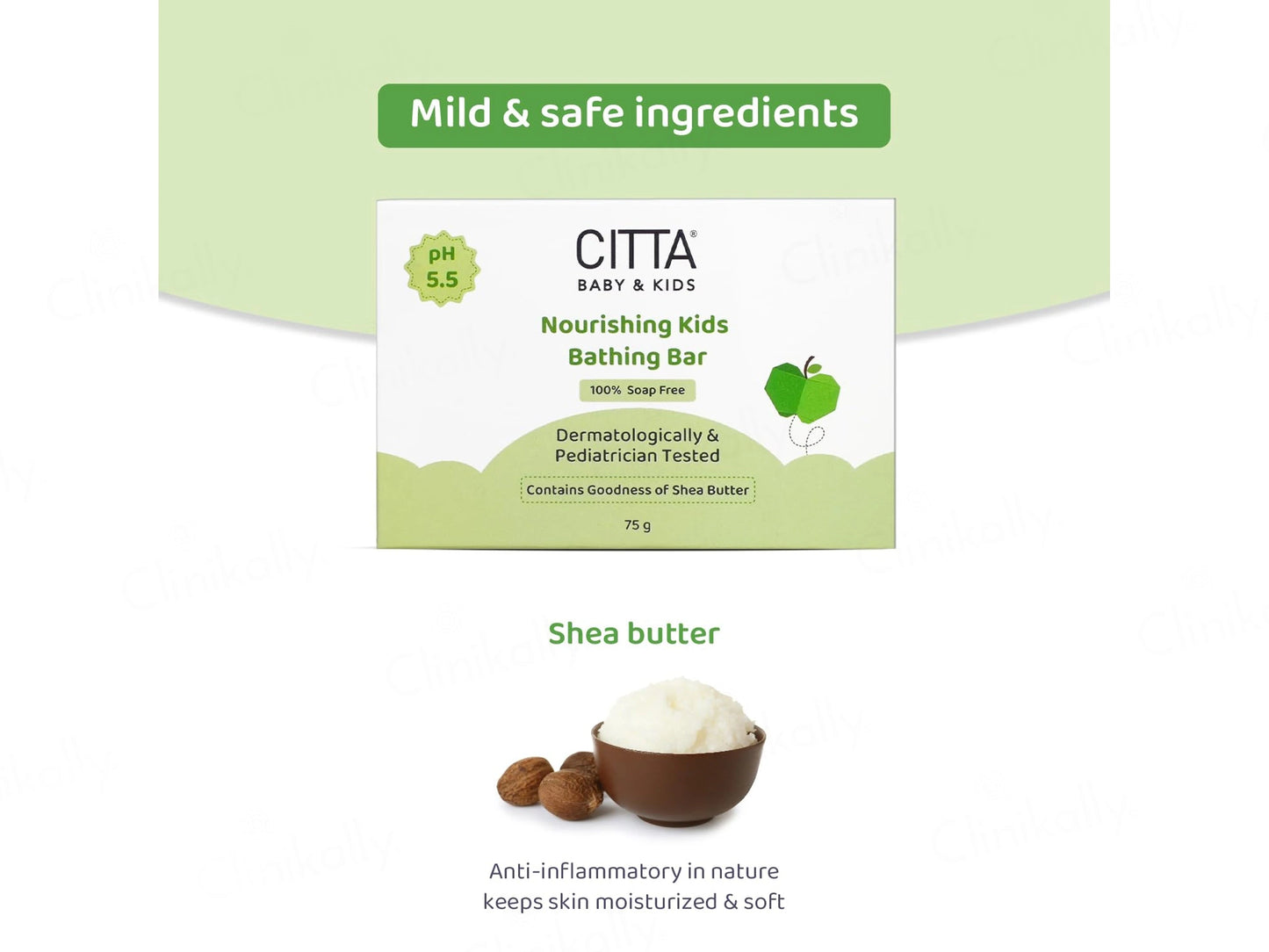 CITTA Baby and  Kids Nourishing Bathing Bar