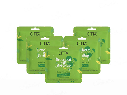 CITTA Breakout Ka Breakup Clarifying Face Sheet Mask