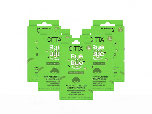 CITTA Bye Bye Blackheads Charcoal Nose Strip