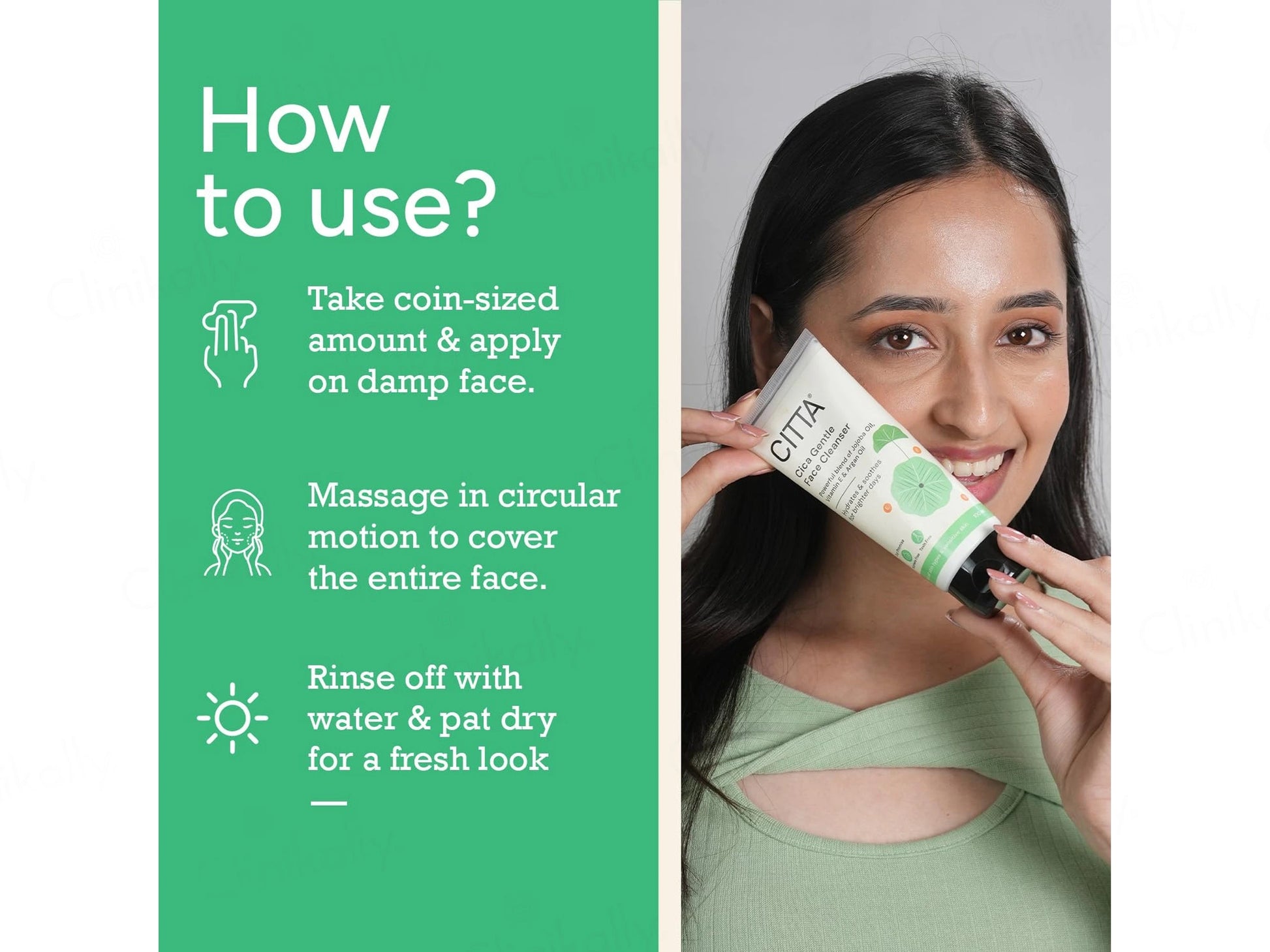 CITTA Cica Gentle Face Cleanser