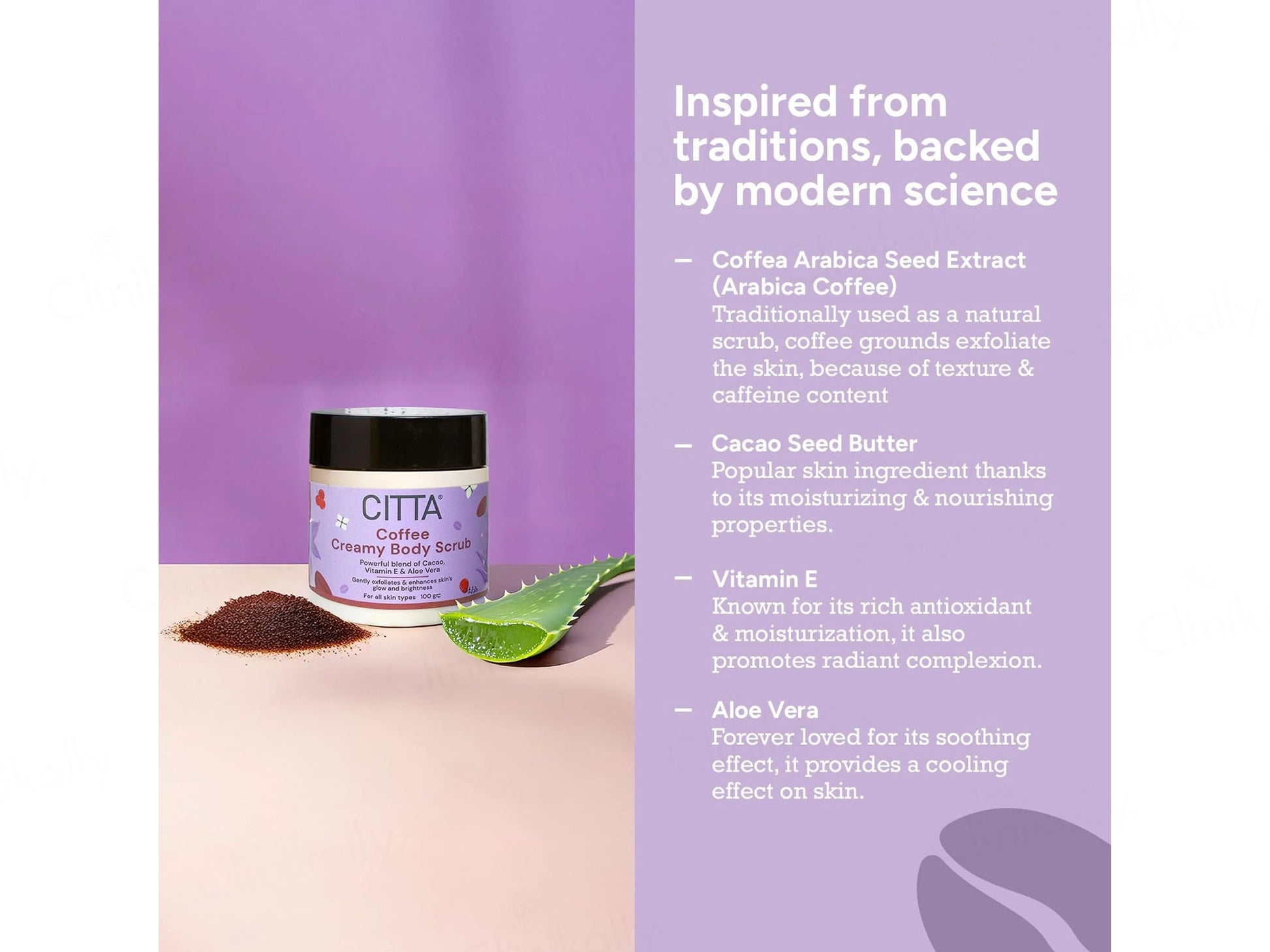 CITTA Coffee Creamy Body Scrub