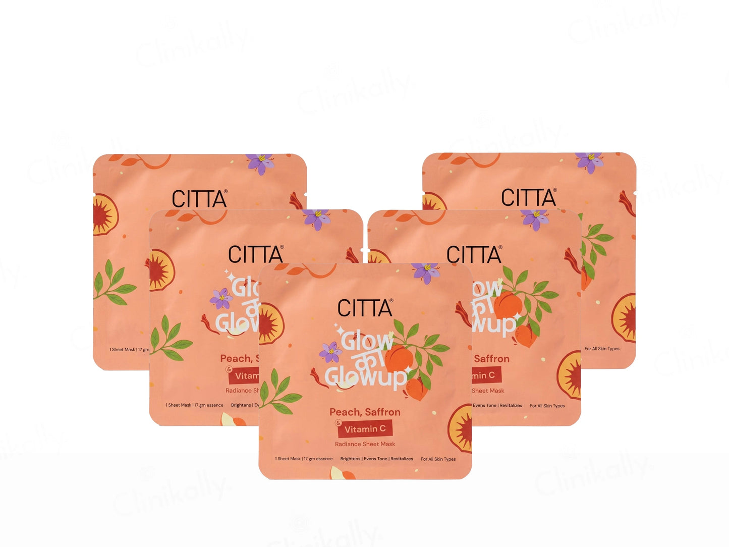 CITTA Glow Ka Glowup Radiance Face Sheet Mask