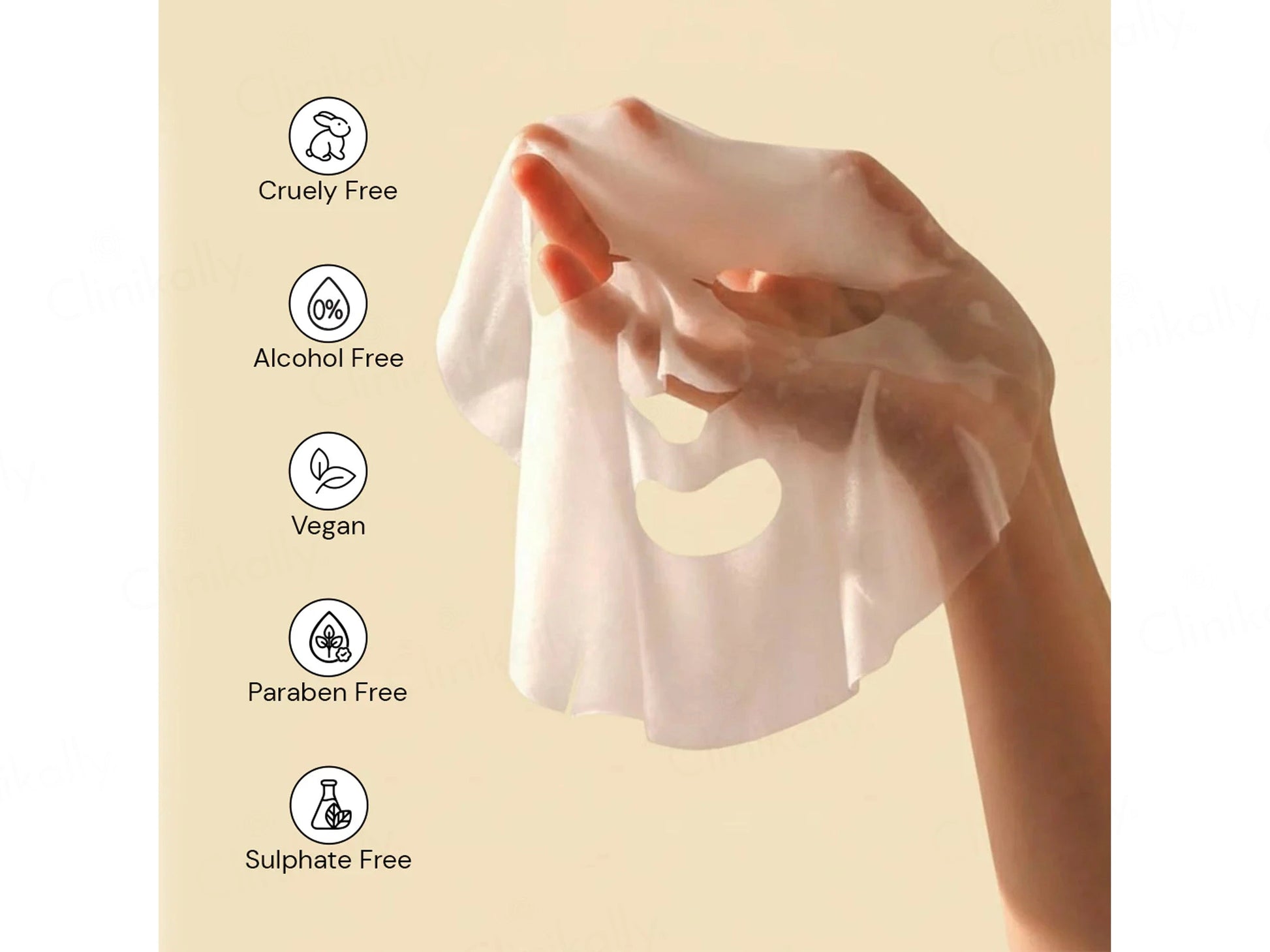 CITTA Tan Ko Bye Brightening Face Sheet Mask