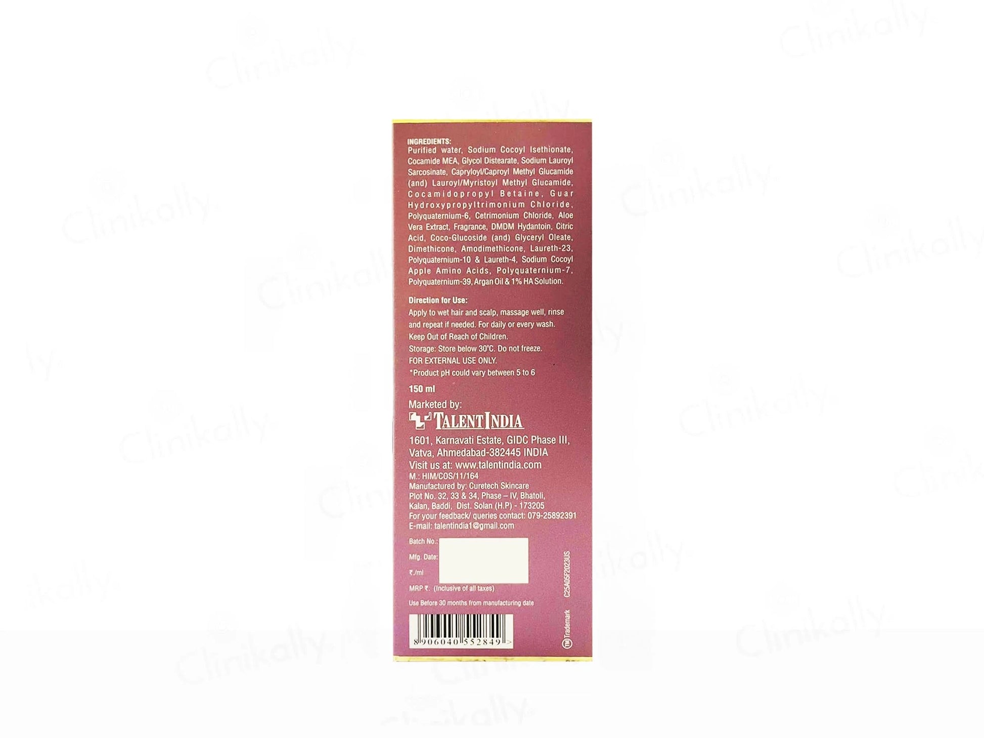 Cafune Clarifying Conditioning Shampoo