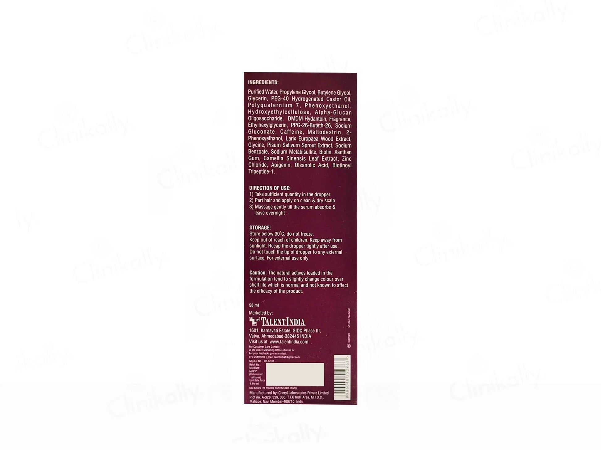 Cafune Scalp Serum