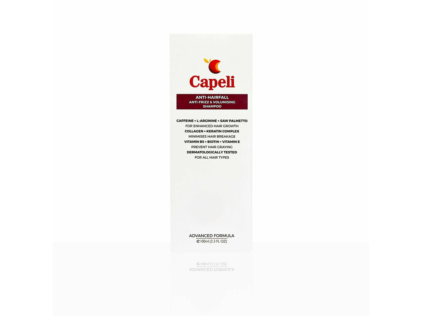 Capeli Anti-Hairfall Anti-Frizz and  Volumising Shampoo