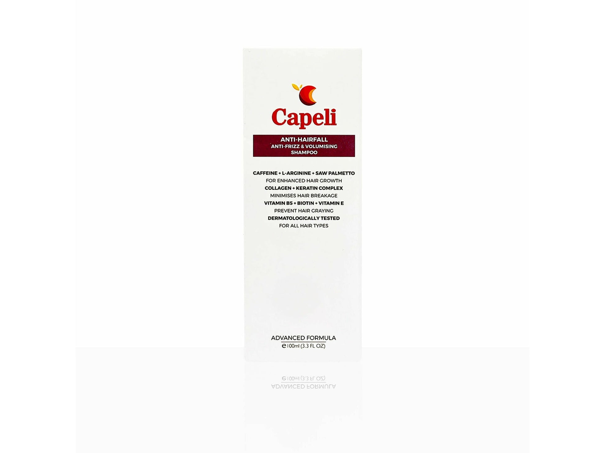 Capeli Anti-Hairfall Anti-Frizz and  Volumising Shampoo