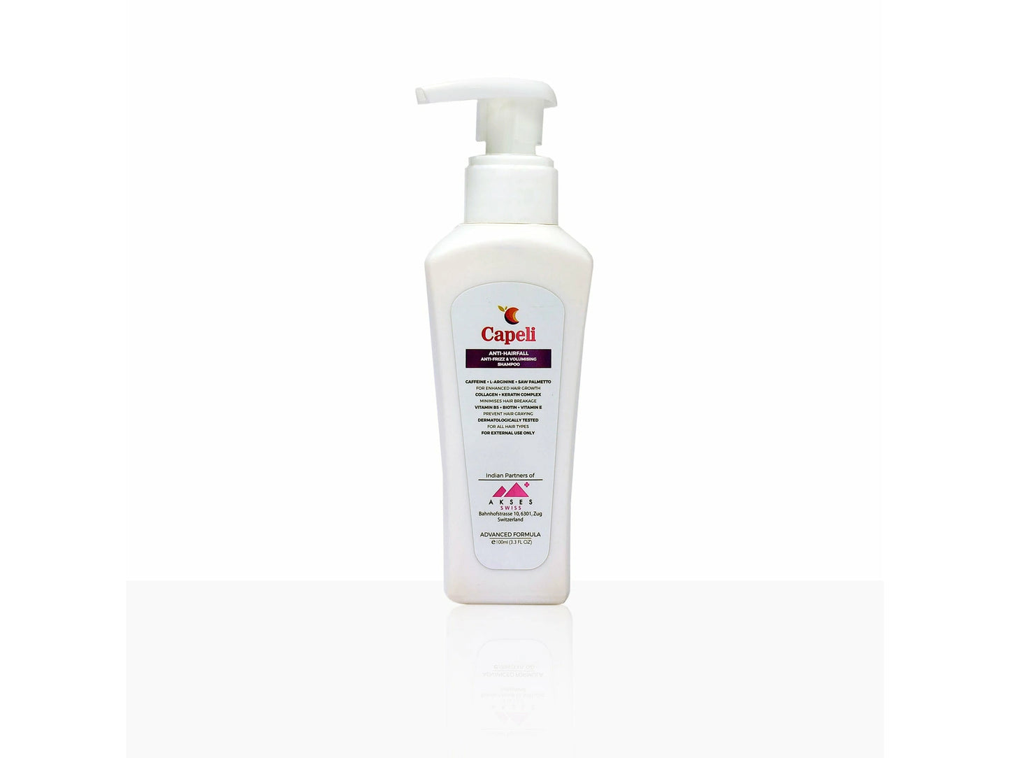 Capeli Anti-Hairfall Anti-Frizz and  Volumising Shampoo