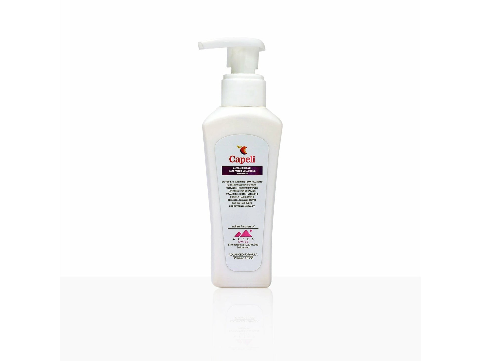 Capeli Anti-Hairfall Anti-Frizz and  Volumising Shampoo