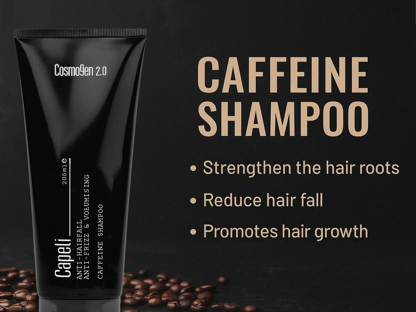 Capeli Anti-Hairfall Anti-Frizz and  Volumising Shampoo