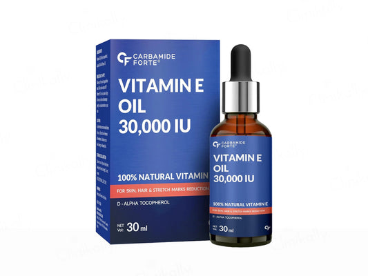 Carbamide Forte 100 Percent Natural Vitamin E 30000 IU Oil