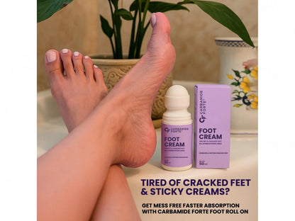 Carbamide Forte 20 Percent Hydroxyethyl Urea Foot Cream Roll-On
