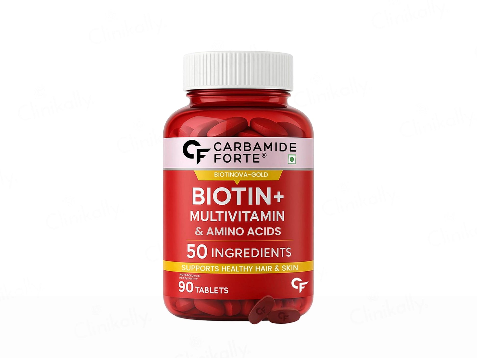 Carbamide Forte Biotin with 50 Multivitamin Tablet