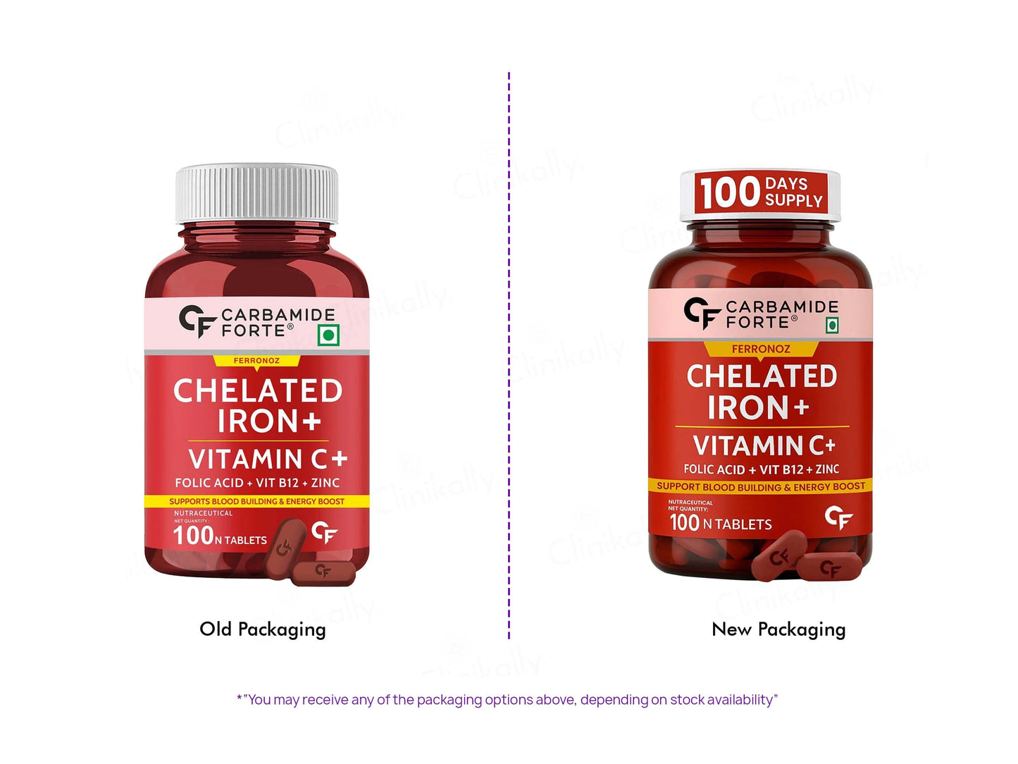 Carbamide Forte Chelated Iron Tablet For Women