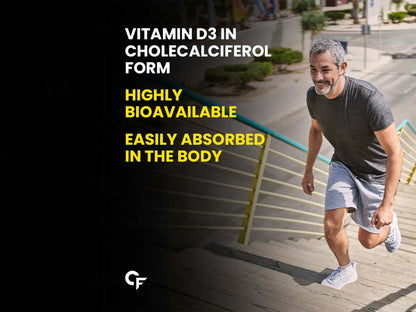 Carbamide Forte Chewable Vitamin D3 2000 IU Tablet
