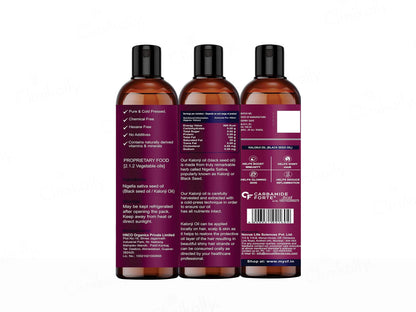 Carbamide Forte Cold Pressed Kalonji Oil For Hair Growth and  Skin